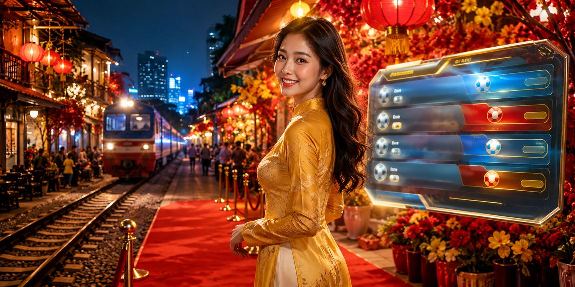 Người chơi Hà Nội trải nghiệm cá cược trực tuyến với trang phục áo dài truyền thống